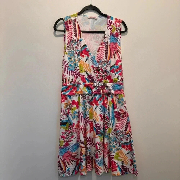 Fresh Produce‎ Bright Botanical Lily Dress XL - Picture 3 of 12